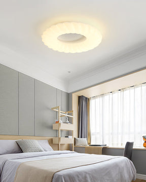 Lampe de Plafond Design Donut - Éclat Doux et Ambiance Magique