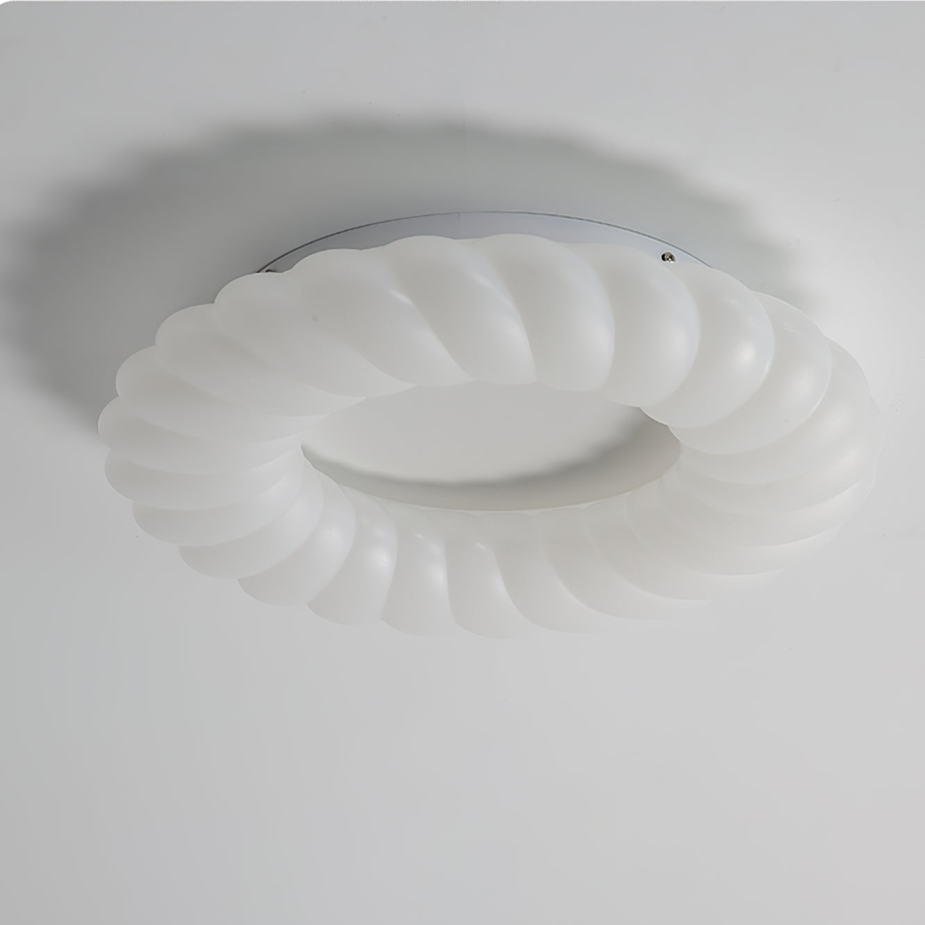 Lampe de Plafond Design Donut - Éclat Doux et Ambiance Magique