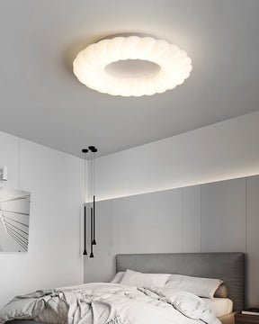 Lampe de Plafond Design Donut - Éclat Doux et Ambiance Magique