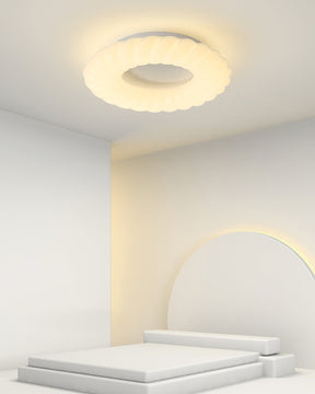 Lampe de Plafond Design Donut - Éclat Doux et Ambiance Magique