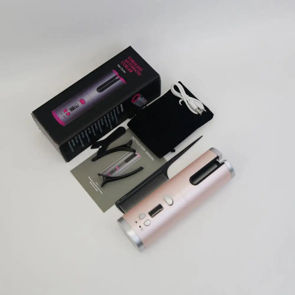 Fer à Friser Intelligent Sans Fil - Boucles Personnalisées et Soin Capillaire