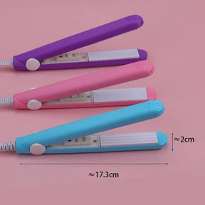 Fer à Friser Mini Portable - Boucles Douces et Définies Rapidement