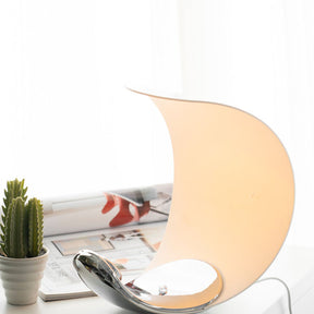Lampe de Table Élégante en Spirale - Design Moderne et Lumière Apaisante