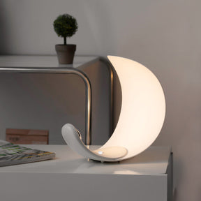 Lampe de Table Élégante en Spirale - Design Moderne et Lumière Apaisante