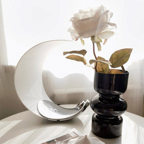 Lampe de Table Élégante en Spirale - Design Moderne et Lumière Apaisante