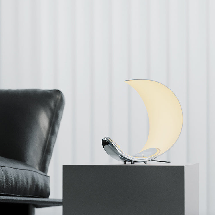Lampe de Table Élégante en Spirale - Design Moderne et Lumière Apaisante