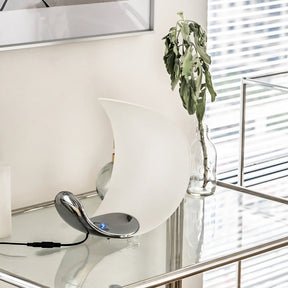 Lampe de Table Élégante en Spirale - Design Moderne et Lumière Apaisante