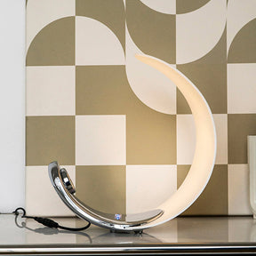 Lampe de Table Élégante en Spirale - Design Moderne et Lumière Apaisante
