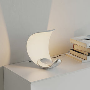 Lampe de Table Élégante en Spirale - Design Moderne et Lumière Apaisante