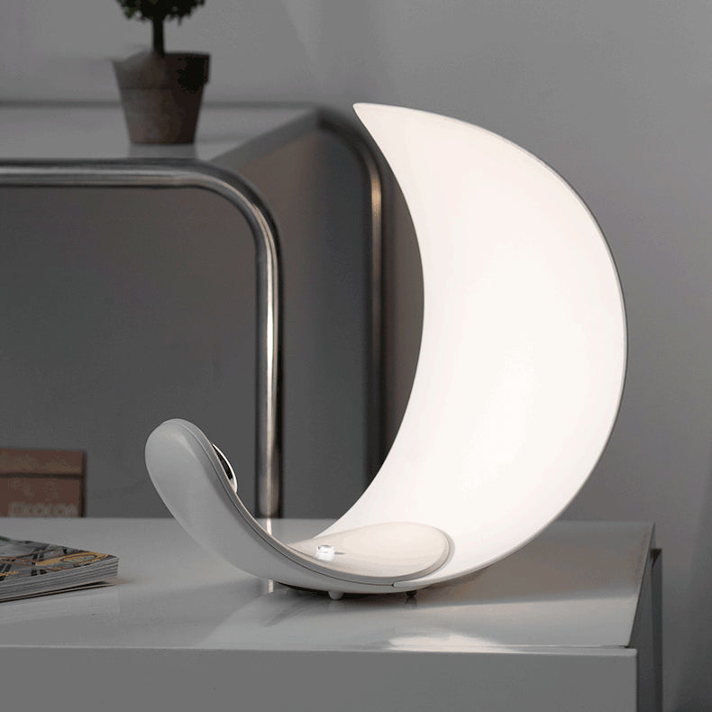 Lampe de Table Élégante en Spirale - Design Moderne et Lumière Apaisante