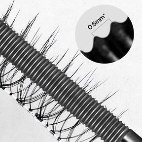 Mascara Volume en Fibre Imperméable - Brosse Amovible et Facile à Nettoyer