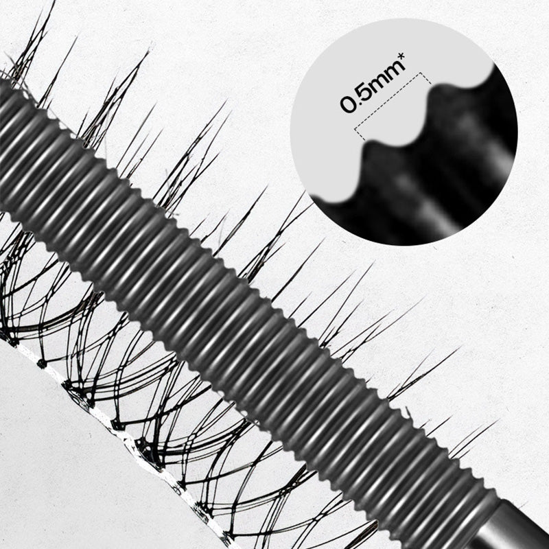 Mascara Volume en Fibre Imperméable - Brosse Amovible et Facile à Nettoyer
