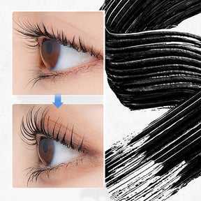 Mascara Volume en Fibre Imperméable - Brosse Amovible et Facile à Nettoyer