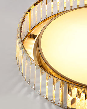 Plafonnier Moderne en Cristal - Design Élégant et Sophistiqué