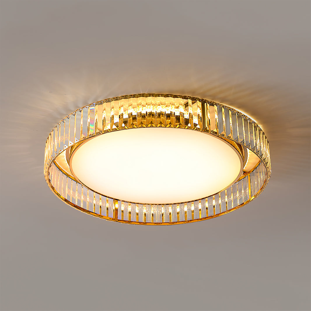 Plafonnier Moderne en Cristal - Design Élégant et Sophistiqué