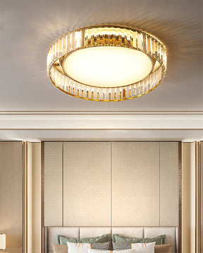 Plafonnier Moderne en Cristal - Design Élégant et Sophistiqué