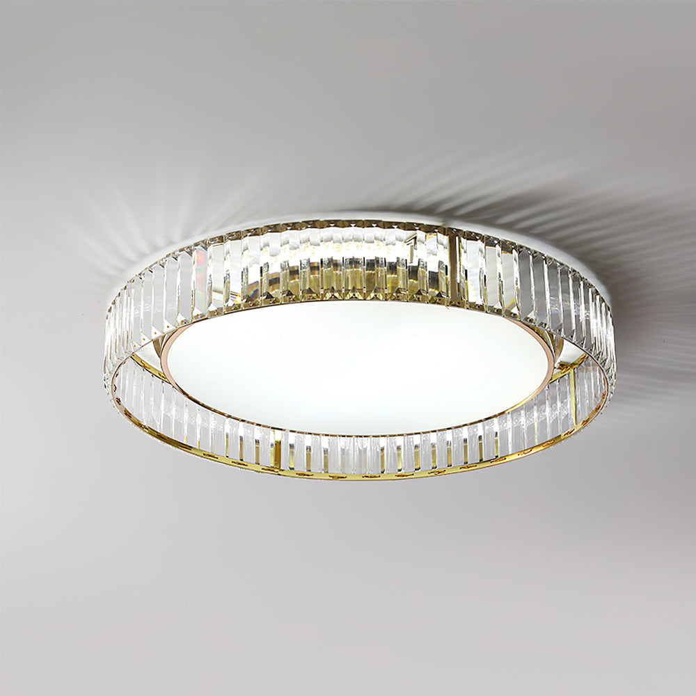 Plafonnier Moderne en Cristal - Design Élégant et Sophistiqué