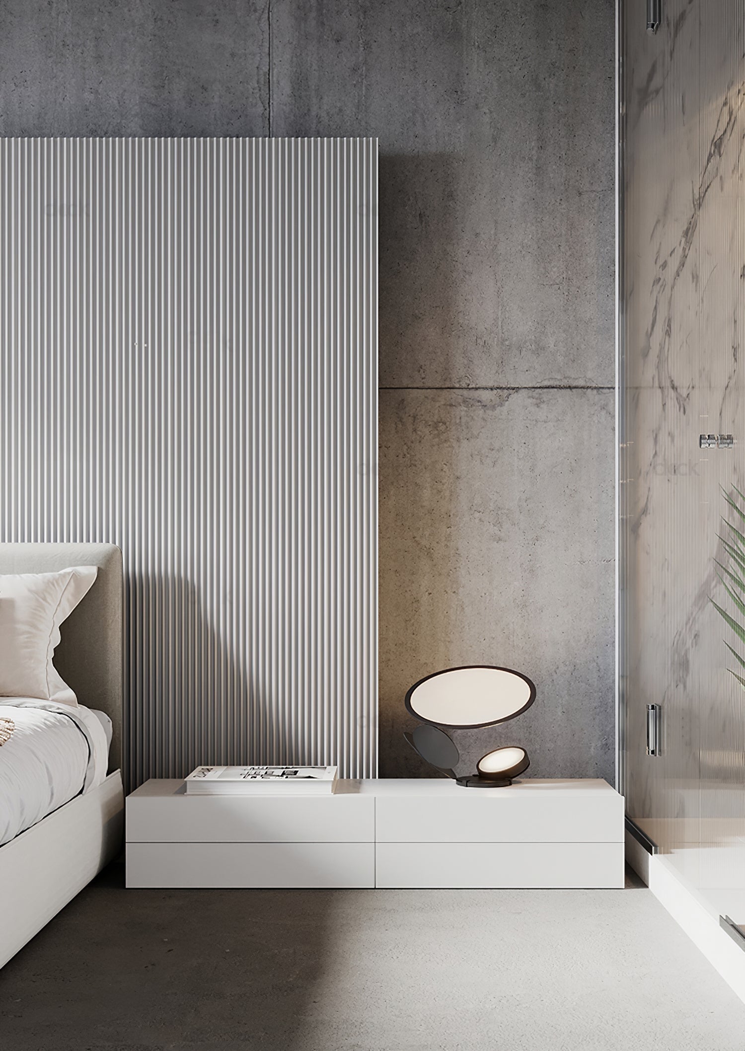Lampe de Table Élégante - Détails Sculptés et Éclairage Atmosphérique
