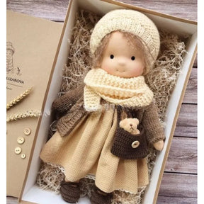 Poupée en Peluche en Coton - Douceur et Câlins pour Enfants