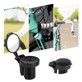 Miroir Rétroviseur pour Vélo Ajustable - Sécurité Optimale et Vue Dégagée