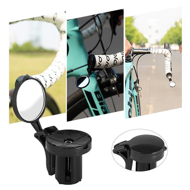 Miroir Rétroviseur pour Vélo Ajustable - Sécurité Optimale et Vue Dégagée