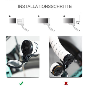 Miroir Rétroviseur pour Vélo Ajustable - Sécurité Optimale et Vue Dégagée