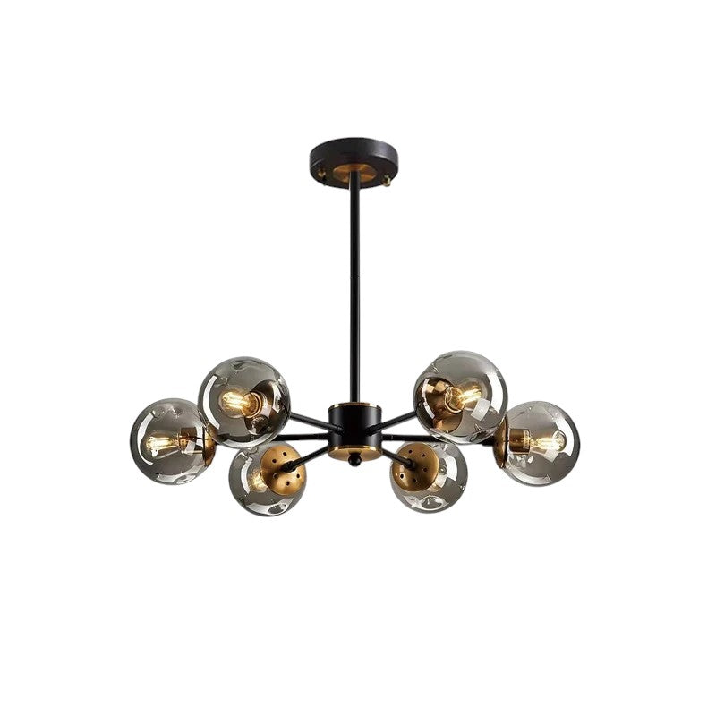 Lustre Scandinave en Cristal - Design Élégant et Contemporain