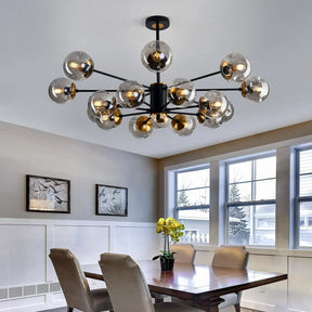 Lustre Scandinave en Cristal - Design Élégant et Contemporain