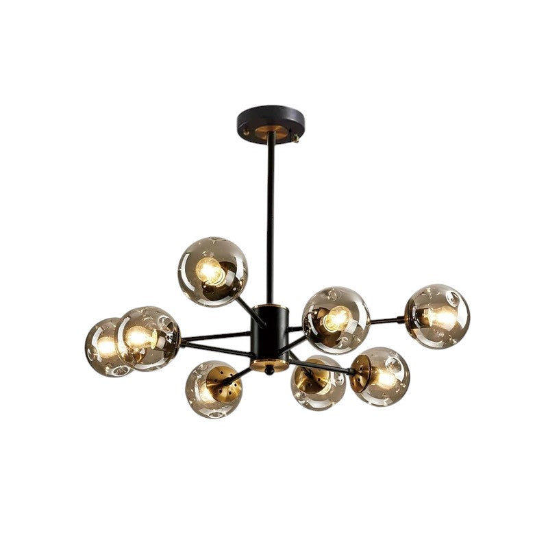 Lustre Scandinave en Cristal - Design Élégant et Contemporain