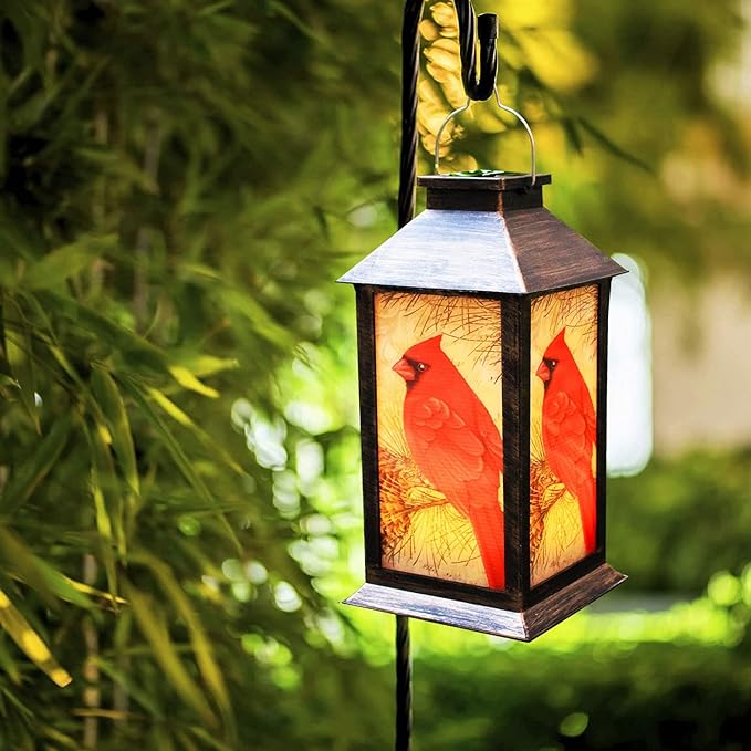 Lanterne Solaire LED pour Jardin - Décoration Portable et Étanche