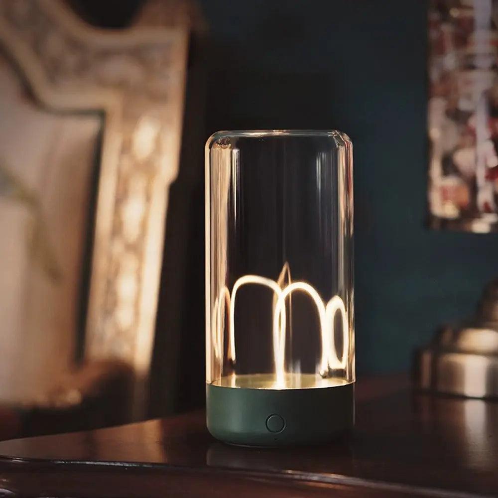 Lampe de Table Flexible et Moderne - Design Élégant et Fonctionnalité Sans Fil