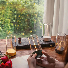 Lampe de Table Flexible et Moderne - Design Élégant et Fonctionnalité Sans Fil