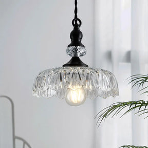 Lampe Suspendue en Verre - Charme Rétro et Élégance Moderne