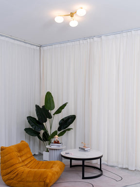 Plafonnier Art Déco en Verre - Élégance et Style pour Intérieur