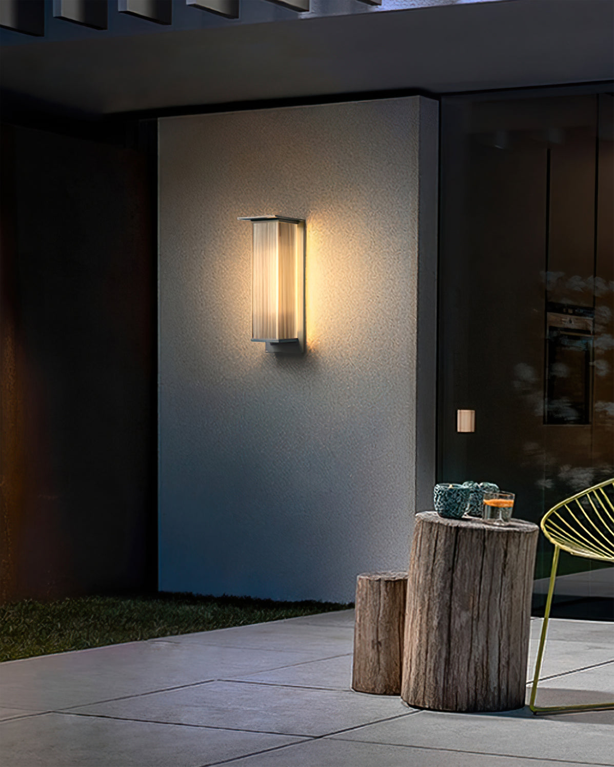 Applique Murale LED Extérieure - Durable et Écologique pour Votre Espace