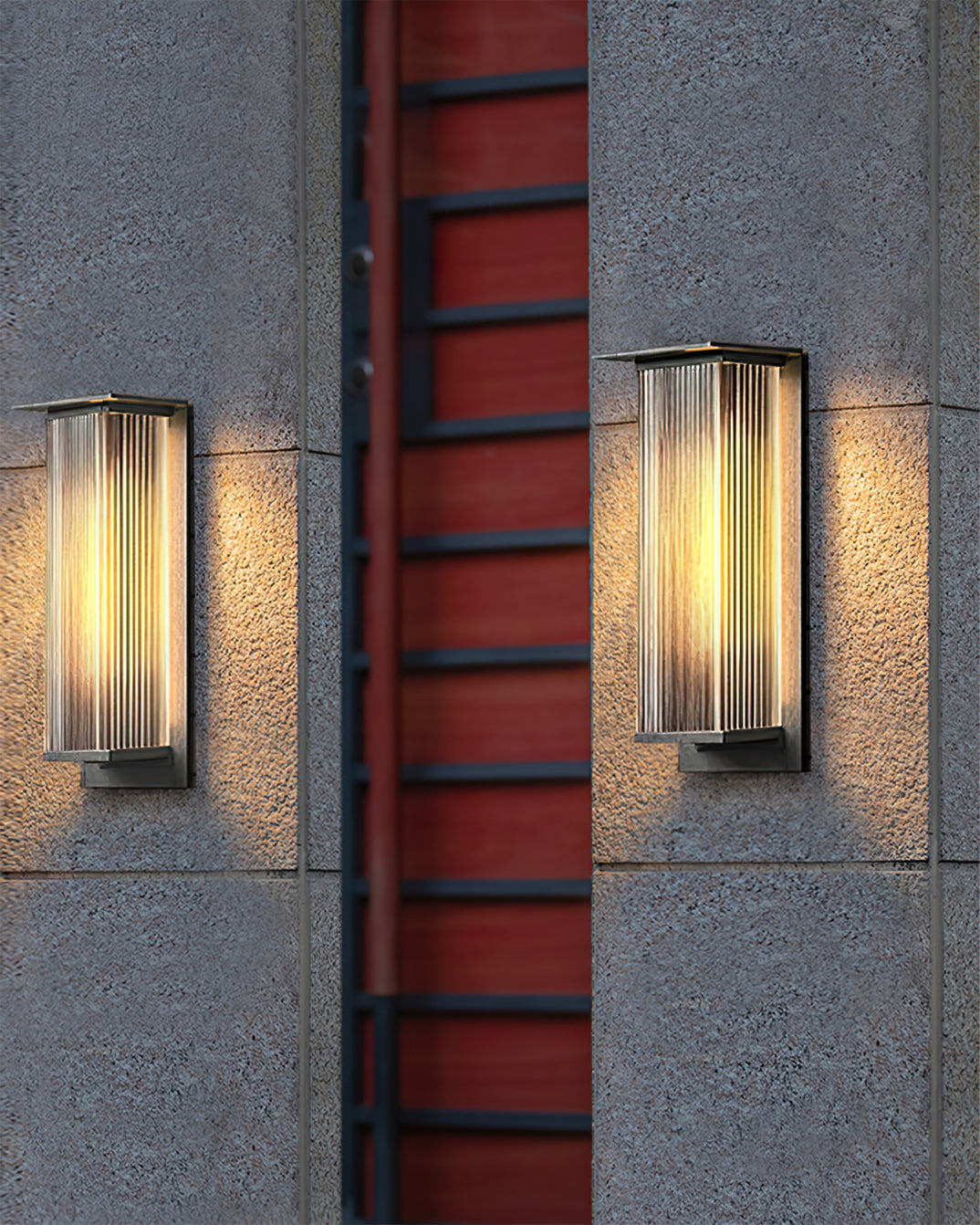 Applique Murale LED Extérieure - Durable et Écologique pour Votre Espace