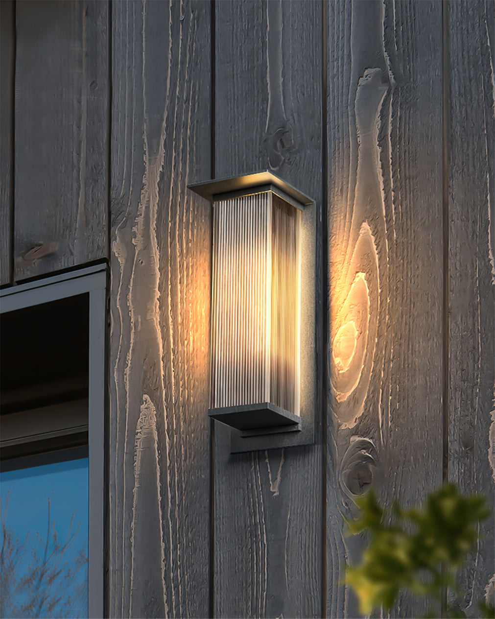 Applique Murale LED Extérieure - Durable et Écologique pour Votre Espace