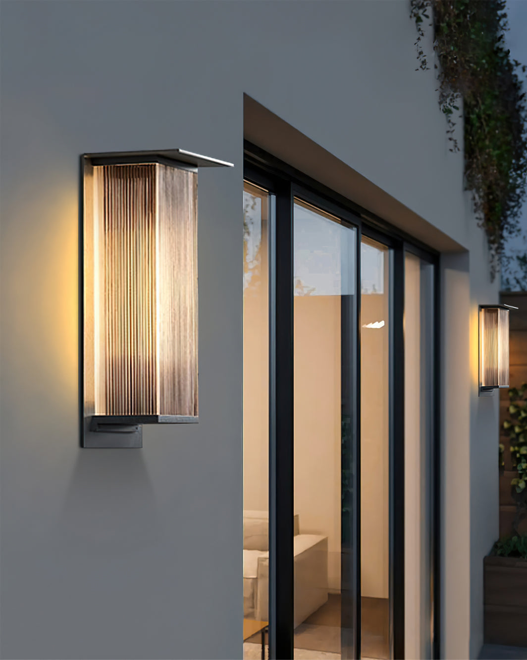 Applique Murale LED Extérieure - Durable et Écologique pour Votre Espace