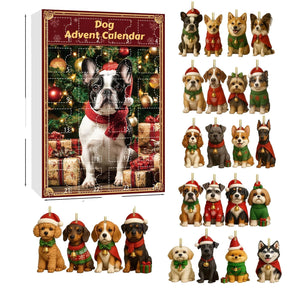 Calendrier de l'Avent pour Amoureux des Chiens | 24 Jours de Joie et Surprises
