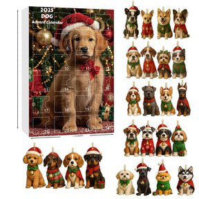 Calendrier de l'Avent pour Amoureux des Chiens | 24 Jours de Joie et Surprises