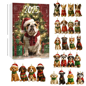 Calendrier de l'Avent pour Amoureux des Chiens | 24 Jours de Joie et Surprises