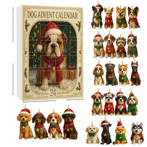 Calendrier de l'Avent pour Amoureux des Chiens | 24 Jours de Joie et Surprises