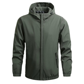 Veste d'automne légère pour hommes - Protection contre le vent et la pluie