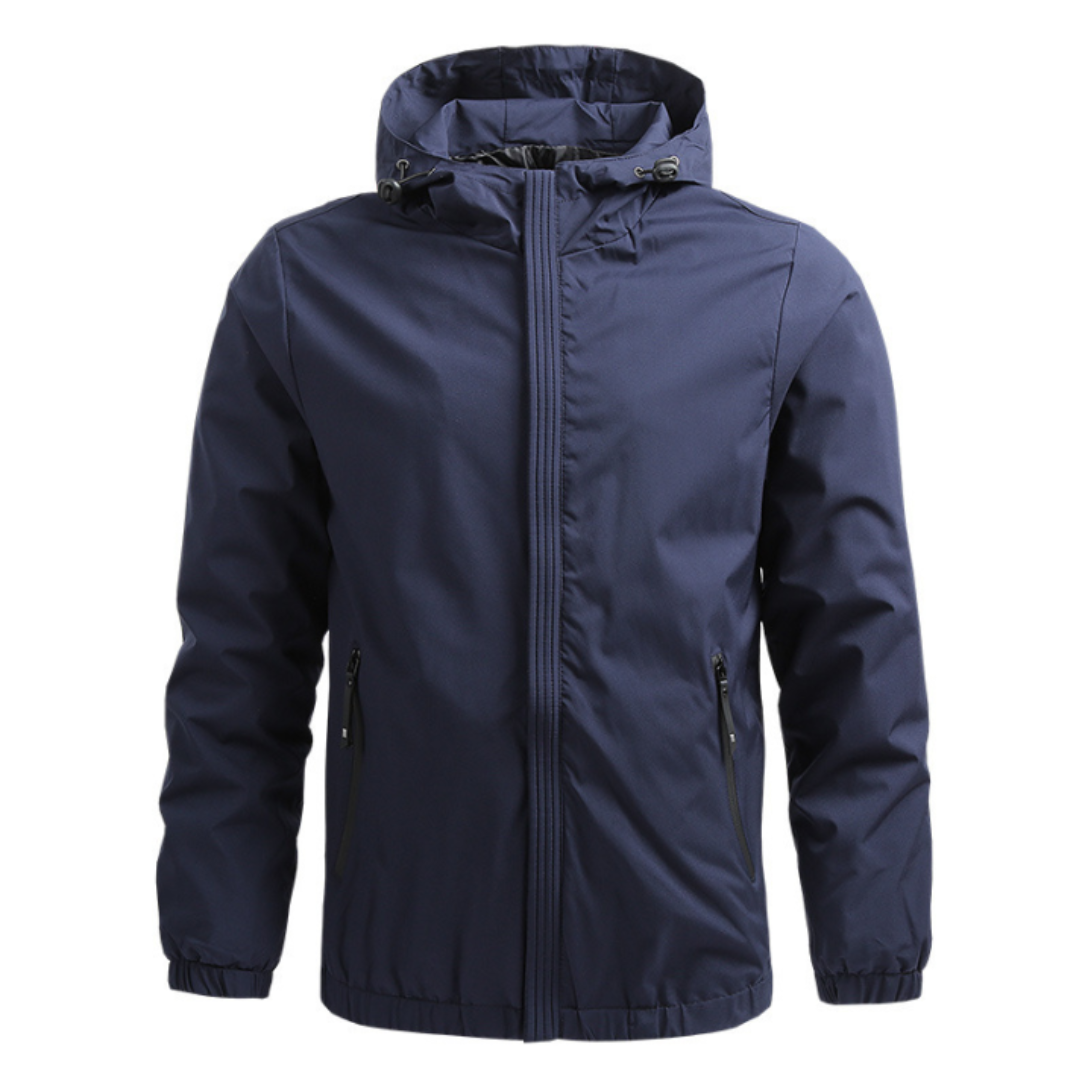 Veste d'automne légère pour hommes - Protection contre le vent et la pluie