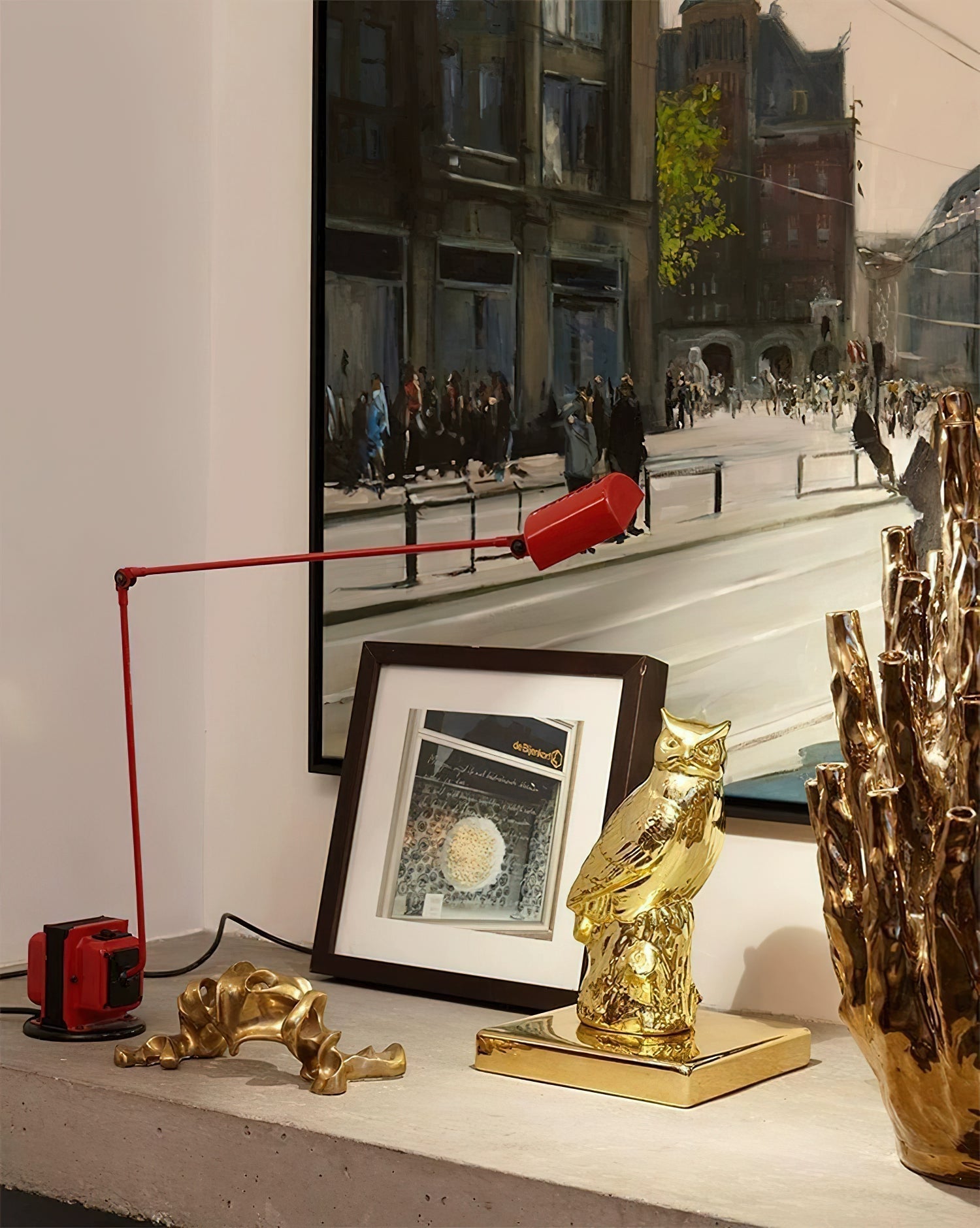 Lampe de Table Élégante et Polyvalente - Diffuseur Rotatif et Gradation Ajustable