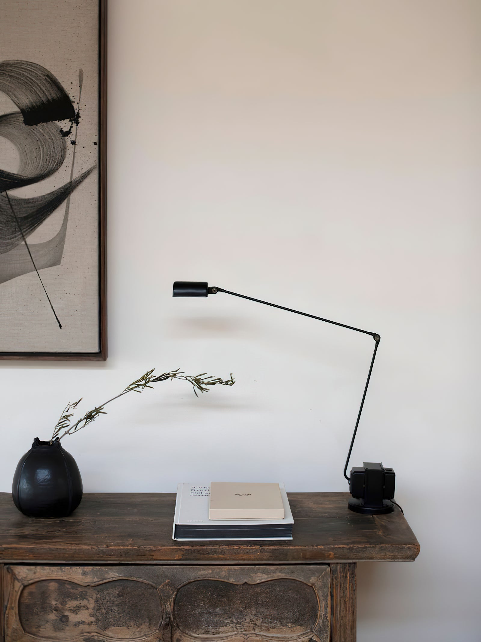 Lampe de Table Élégante et Polyvalente - Diffuseur Rotatif et Gradation Ajustable