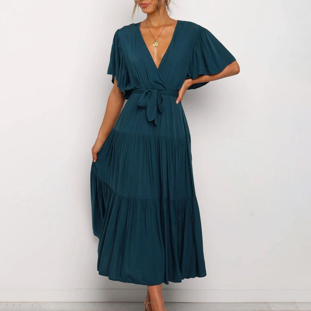Robe Décontractée Élégante pour Femmes - Tissu Respirant et Coupe Flatteuse