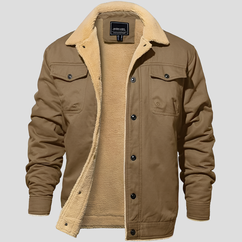 Veste d'extérieur pour Hommes - Confort Thermique et Style Polyvalent