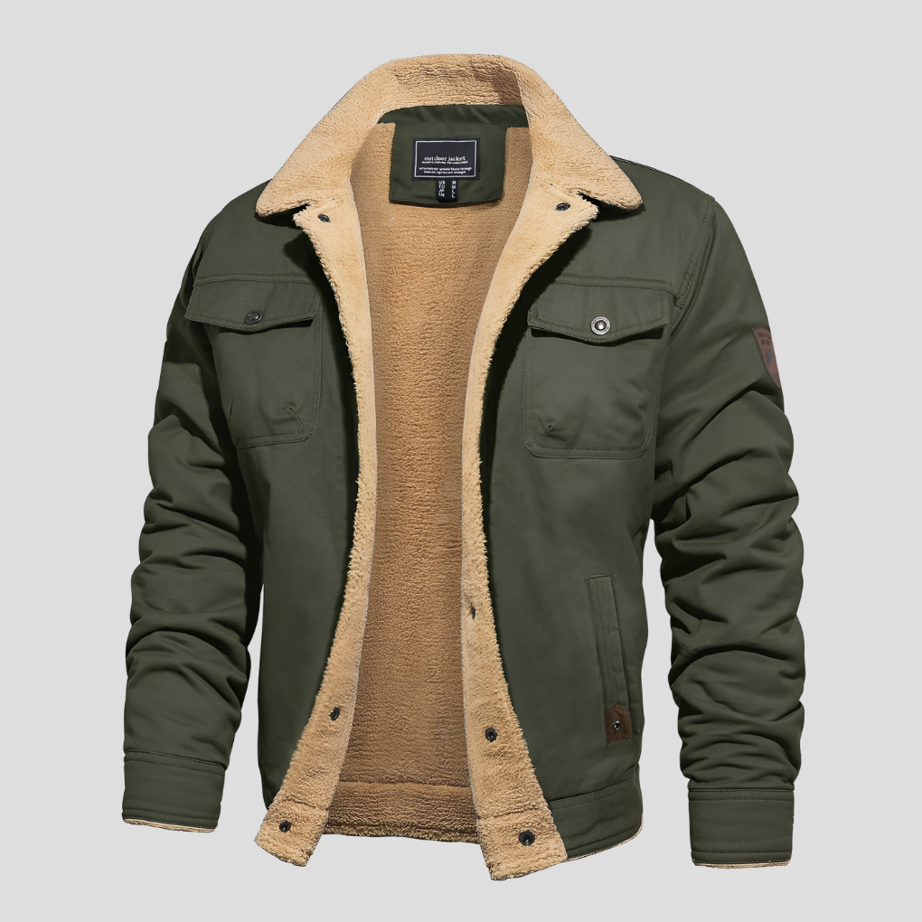 Veste d'extérieur pour Hommes - Confort Thermique et Style Polyvalent