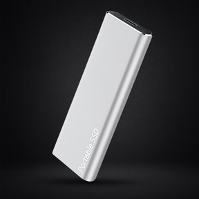 SSD Externe Portable Haute Vitesse - Design en Aluminium Compact et Durable